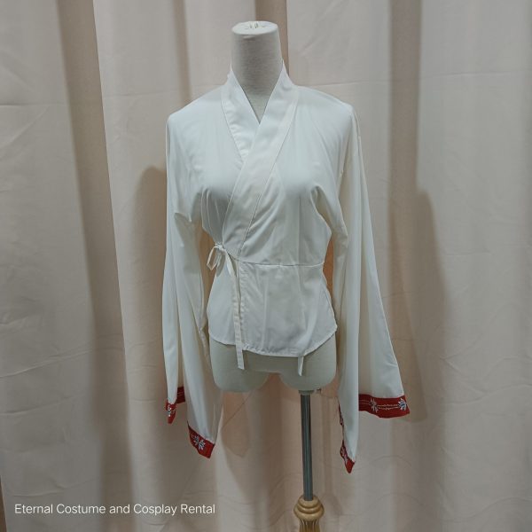 Chinese Female HanFu Style Maple Orange Size S - M (枫橙色汉服女) for Rent - Image 2